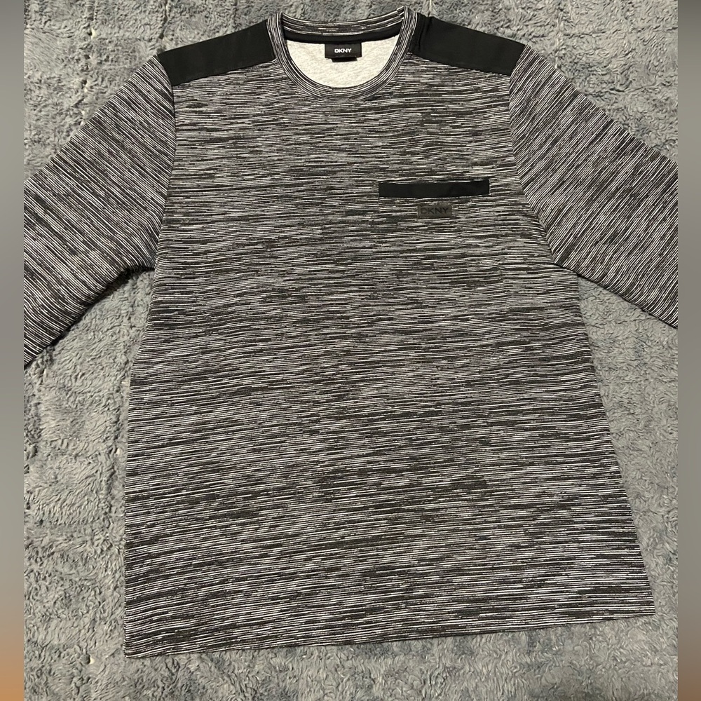 DKNY: Marled Crewneck Sweater